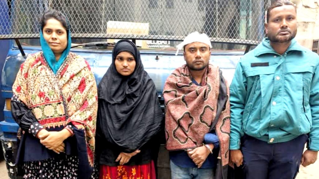 পরকীয়া প্রেমের বলি ছয় মাসের শিশু আমেনা হত্যার ক্লুলেস ঘটনার রহস্য উদঘাটনসহ দুইজনকে গ্রেফতার করেছে পল্লবী থানা পুলিশ